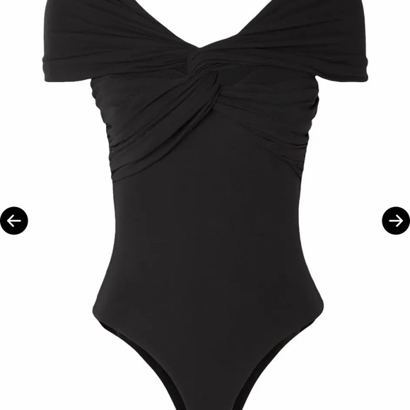 KHAITE THE CERISE BODYSUIT in Black - Picture 9 of 10